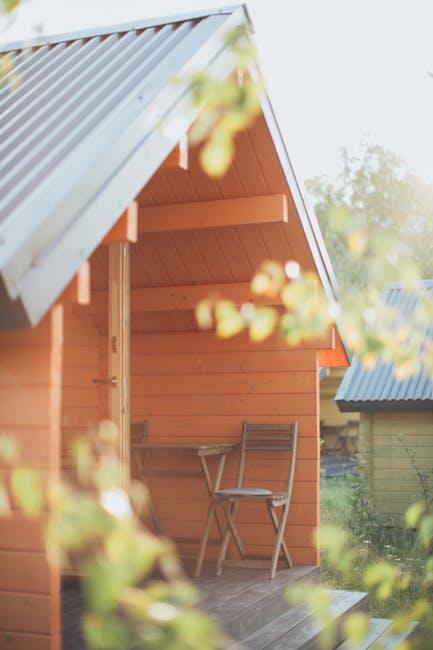 shed with porch