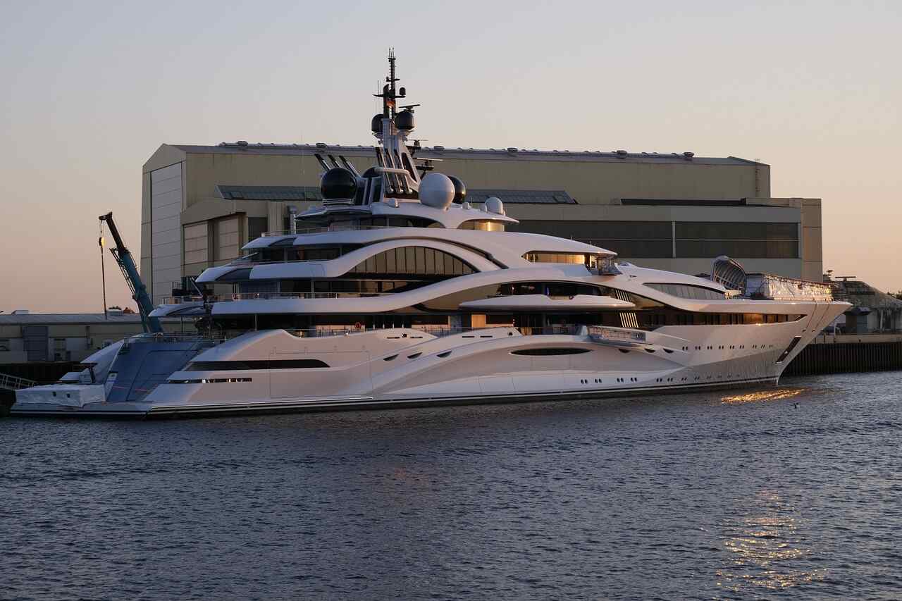 Luxury yacht events